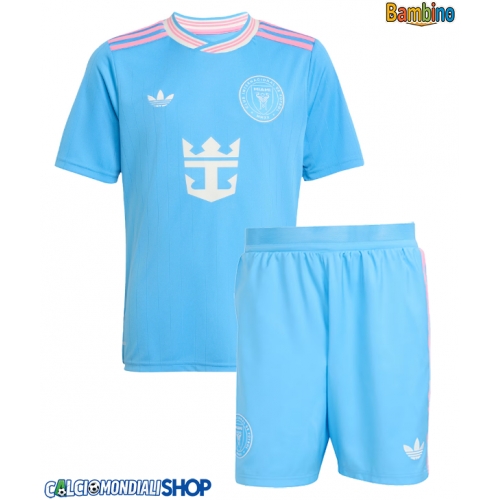 Maglie da calcio Inter Miami Terza Maglia Bambino 2025-26 Manica Corta + Pantaloni corti)